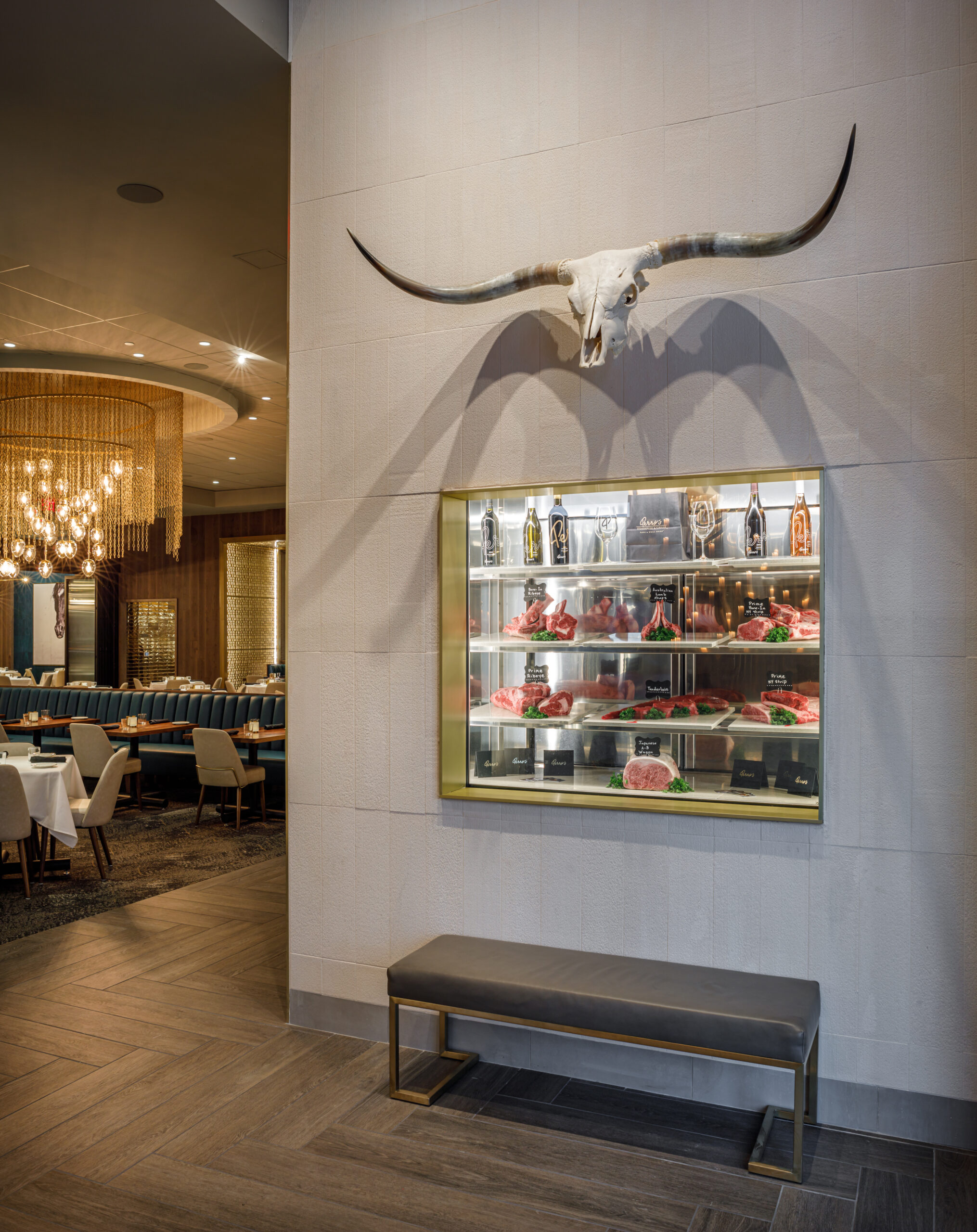 Elegant dining at Perry's Steakhouse, bringing unmatched ambiance to Short Pump.