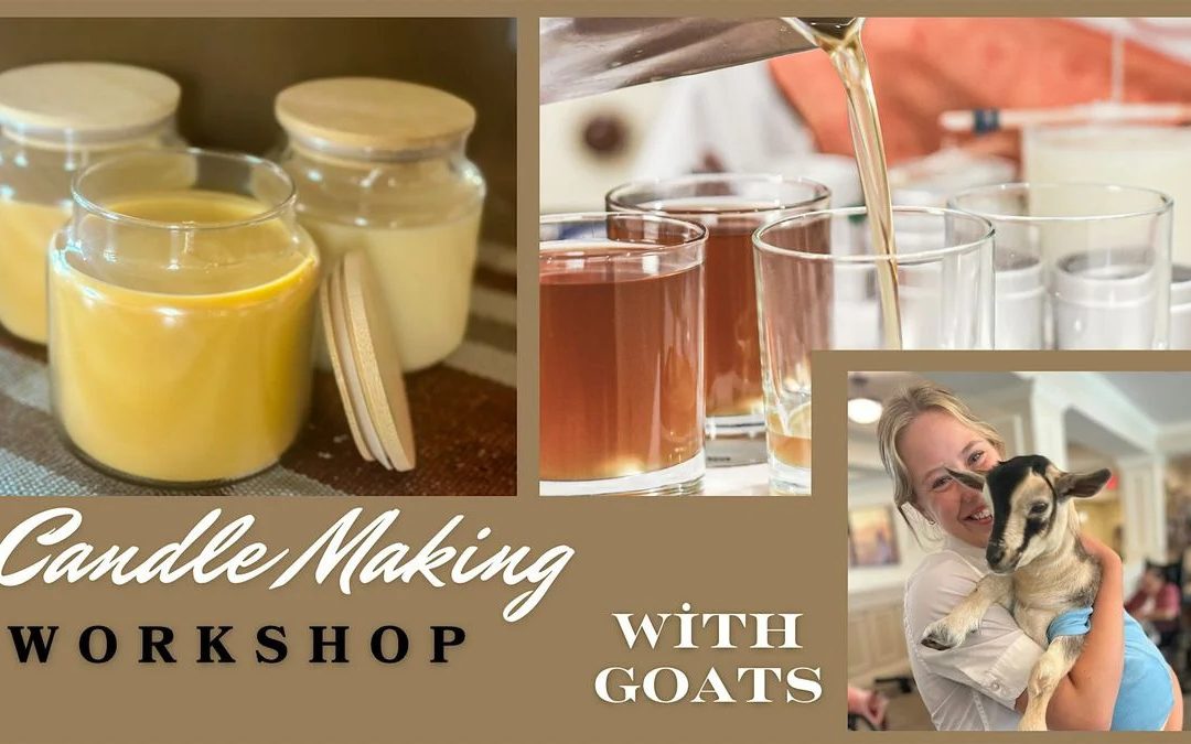 Candle Making Fun: Create Your Own Scented Candle With Goats